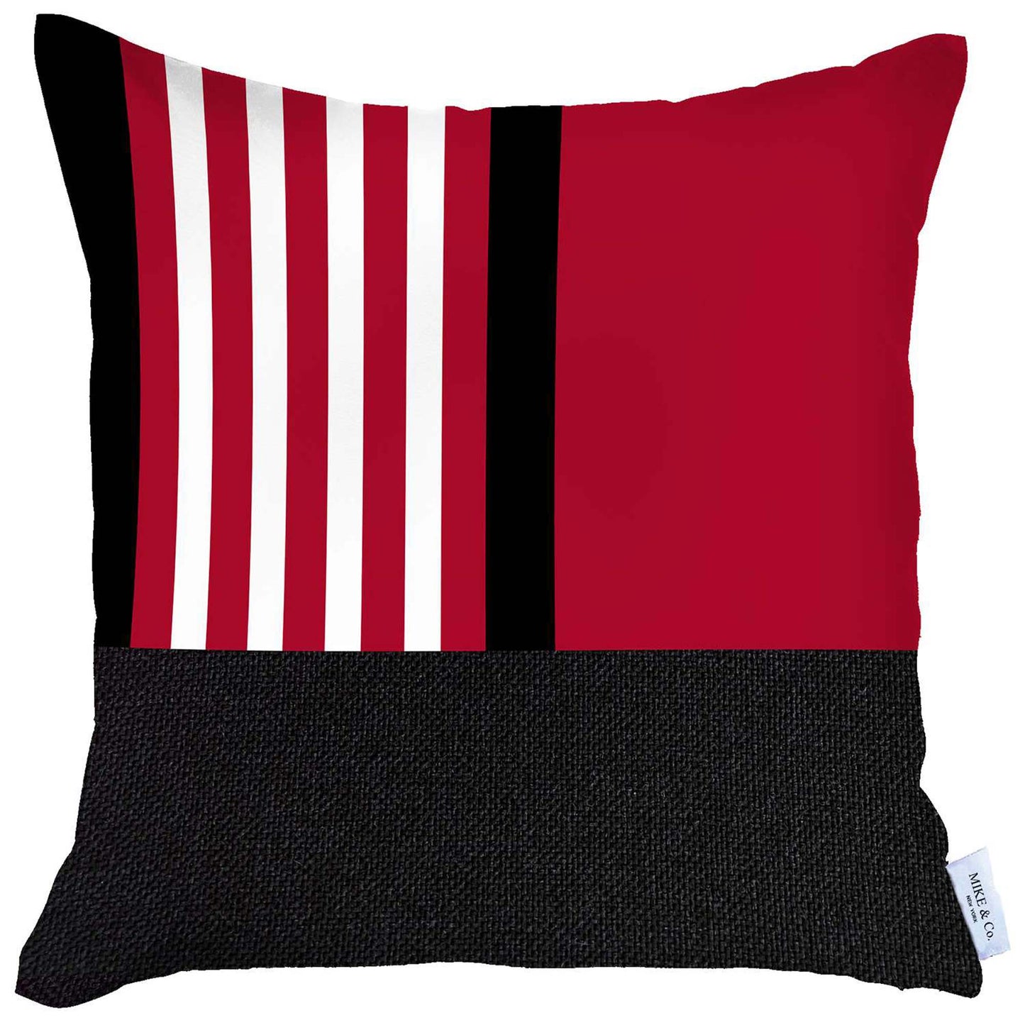 Boho-Chic Handcrafted Decorative Single Throw Pillow Cover Geometric Jacquard Pillowcase for Couch, Bedding