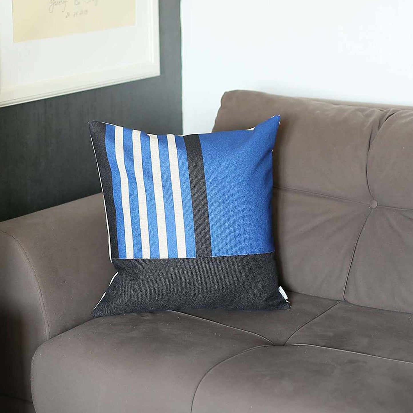 Boho-Chic Handcrafted Decorative Single Throw Pillow Cover Geometric Jacquard Pillowcase for Couch, Bedding