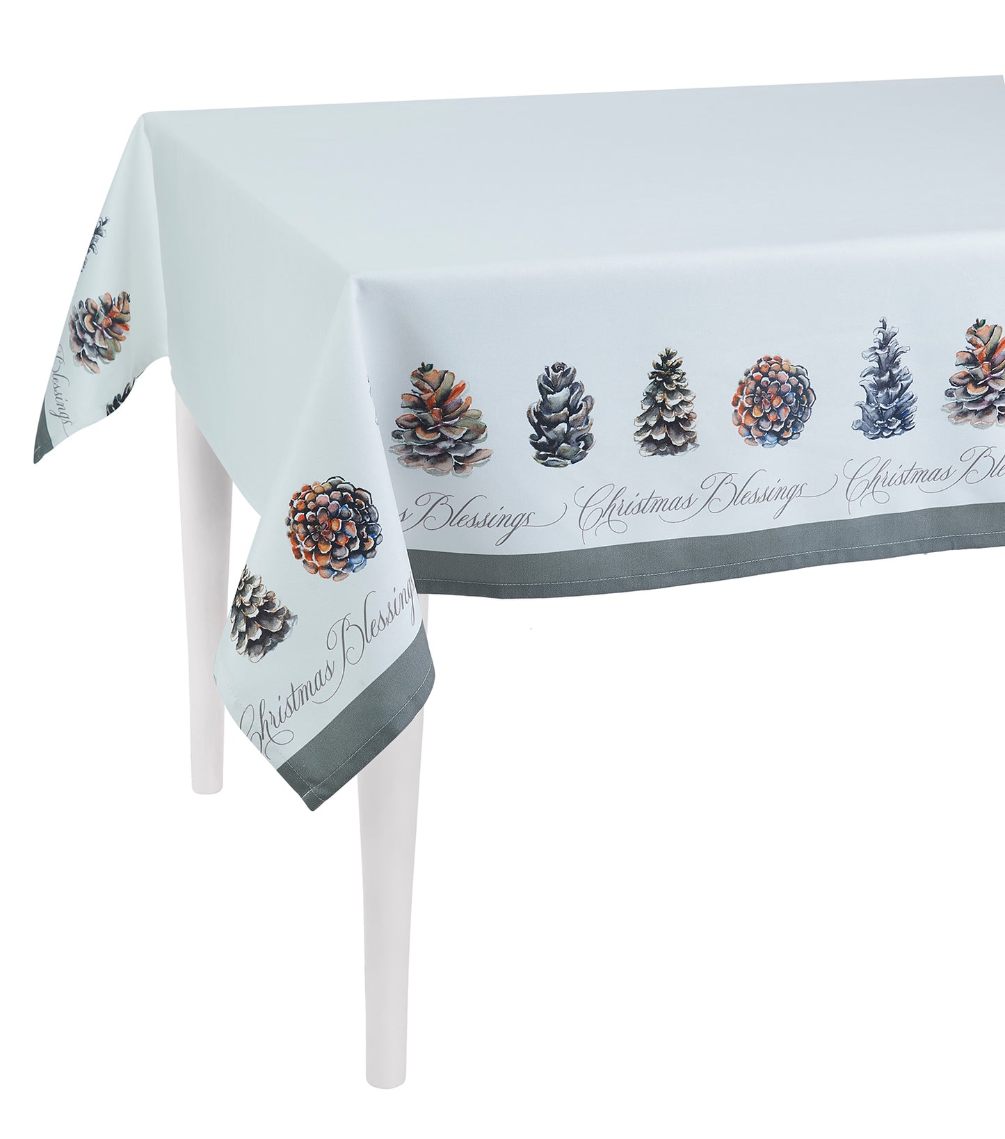 Merry Christmas Printed Decorative Tablecloth
