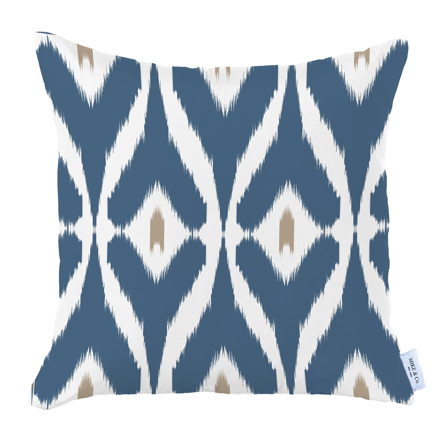 Ikat Set of 2 Square 18’’x18’’ Boho Throw Pillow Covers