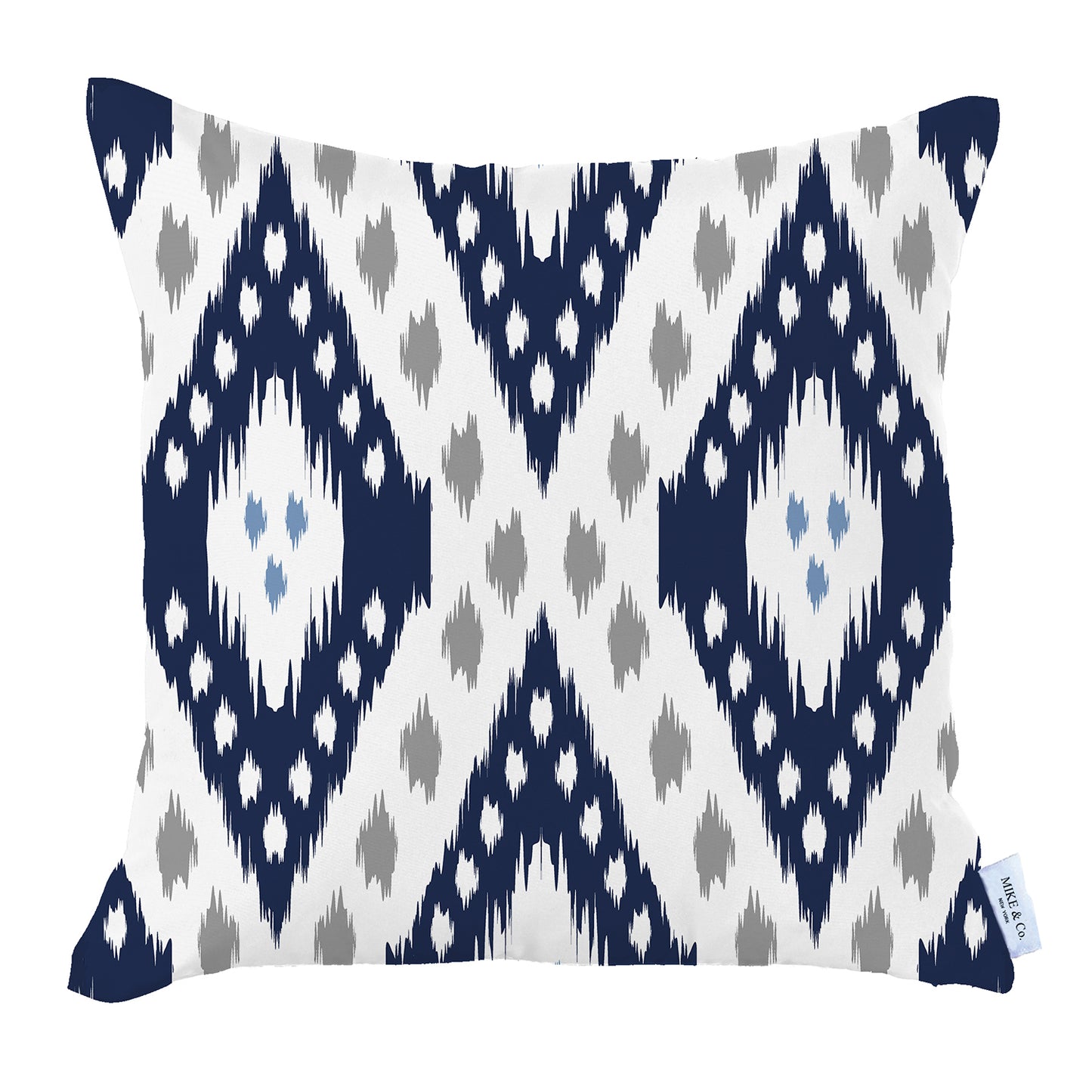 Ikat Set of 2 Square 18’’x18’’ Boho Throw Pillow Covers