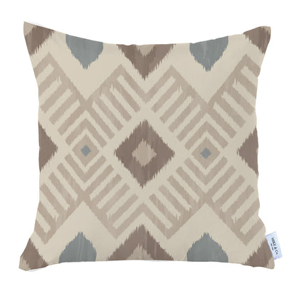 Ikat Set of 2 Square 18’’x18’’ Boho Throw Pillow Covers