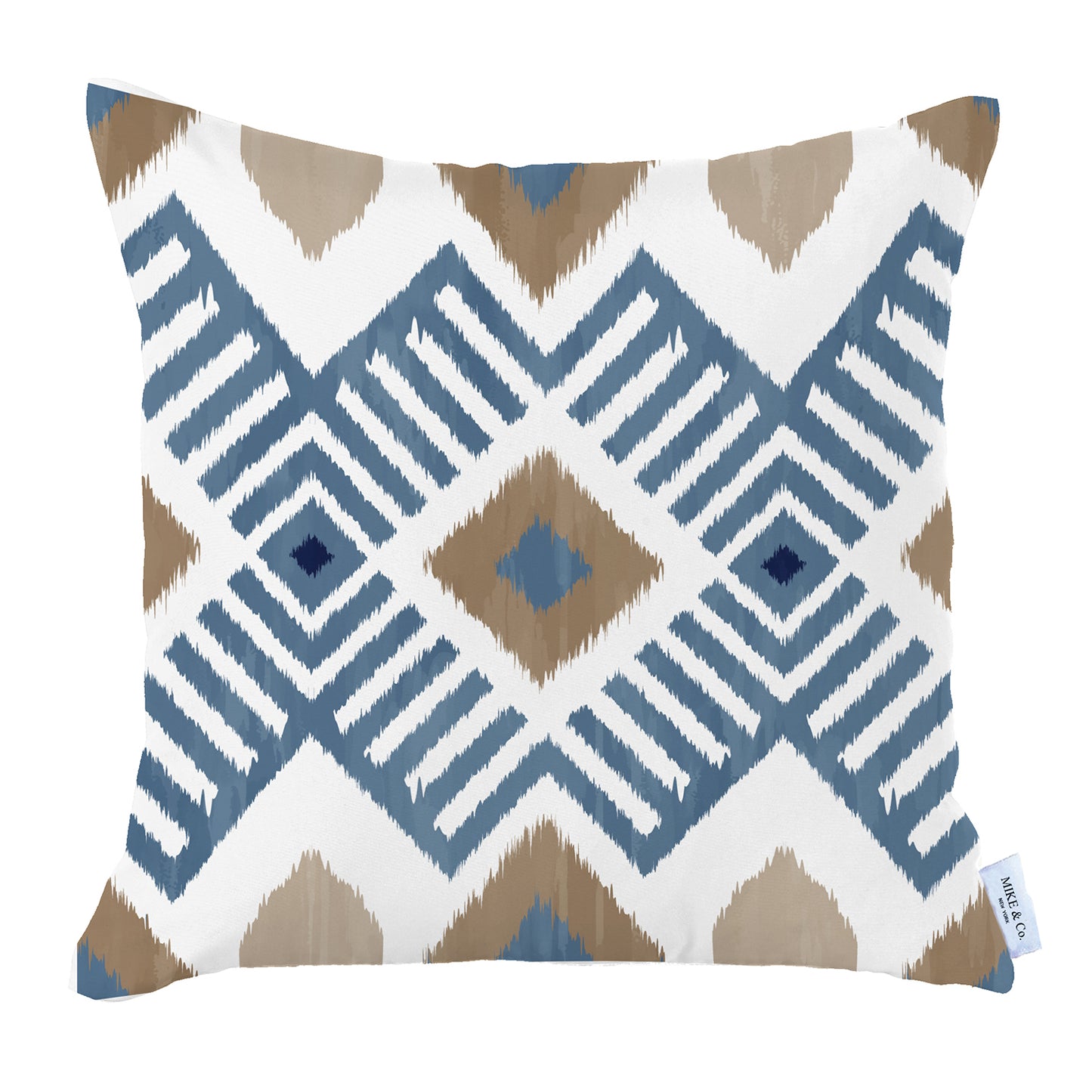 Ikat Set of 2 Square 18’’x18’’ Boho Throw Pillow Covers