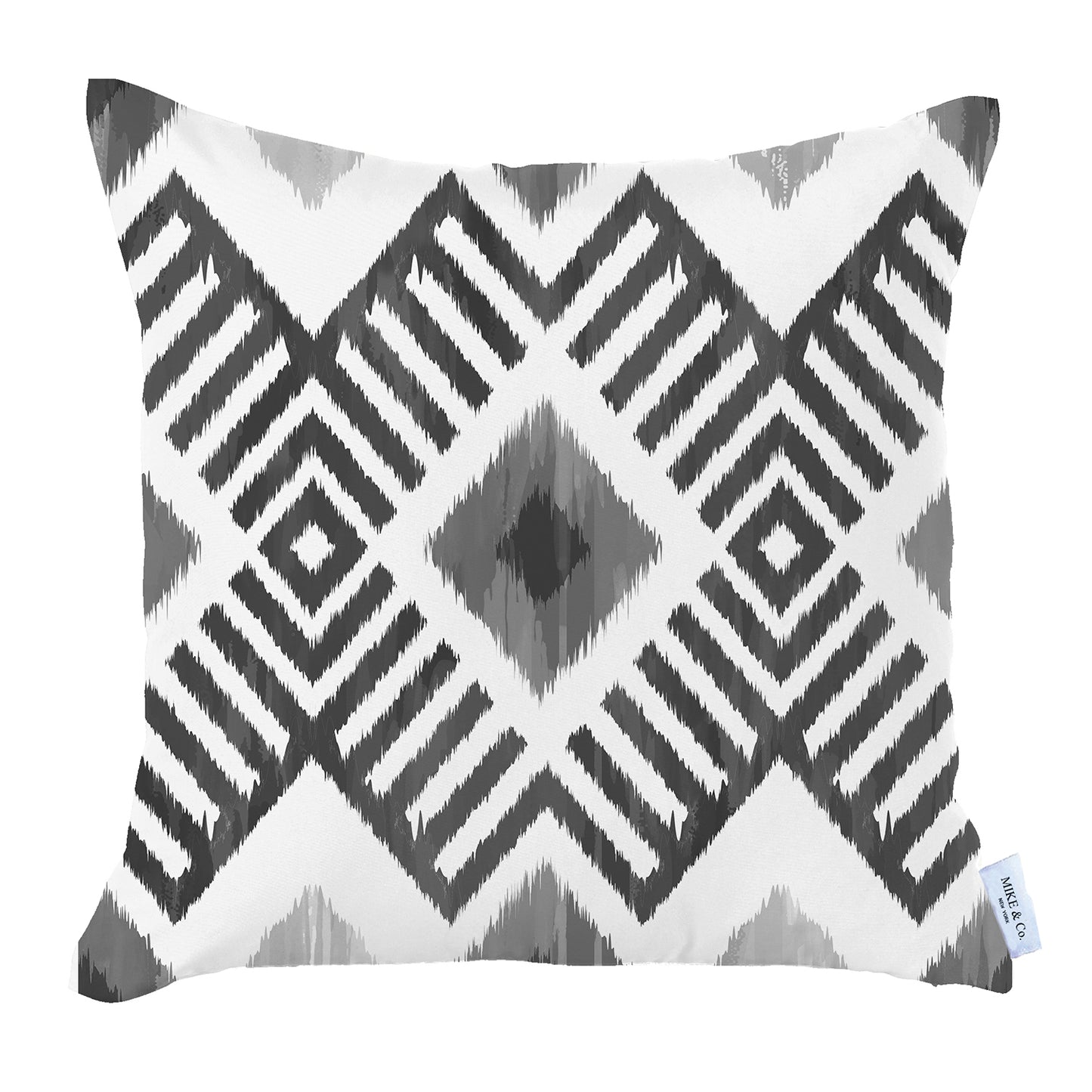 Ikat Set of 2 Square 18’’x18’’ Boho Throw Pillow Covers