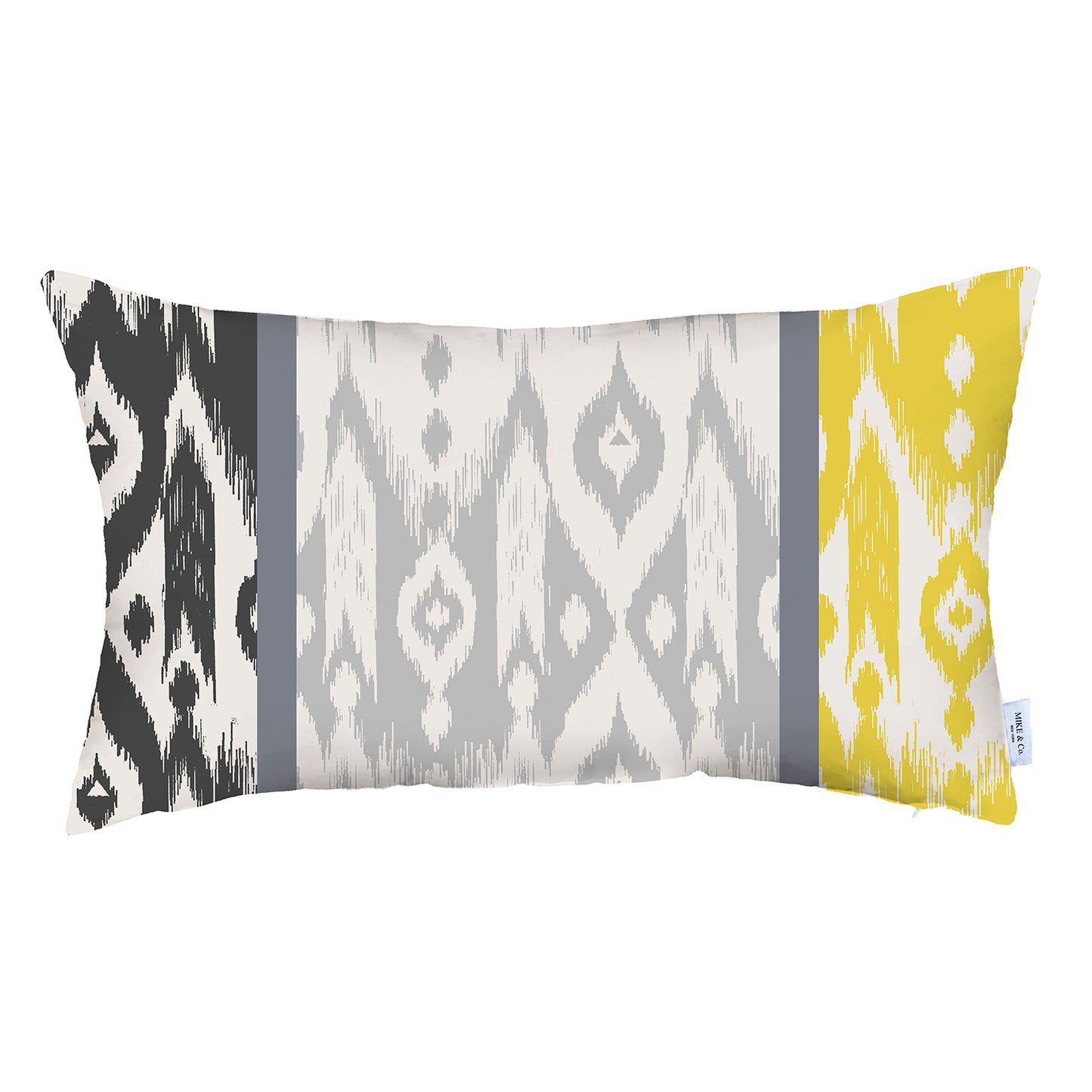 Ikat Set of 4 Lumbar 12’’x20’’ Boho Throw Pillow Covers