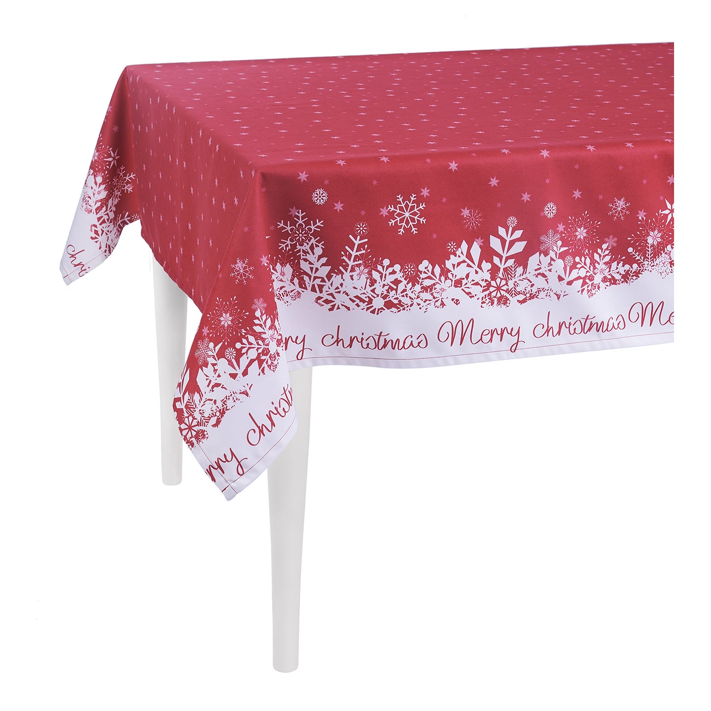 Merry Christmas Printed Decorative Tablecloth