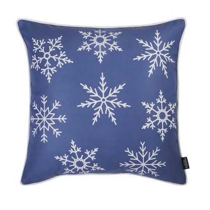 Christmas Decorative Throw Pillow Set of 4 Square 18" x 18" for Couch, Bedding