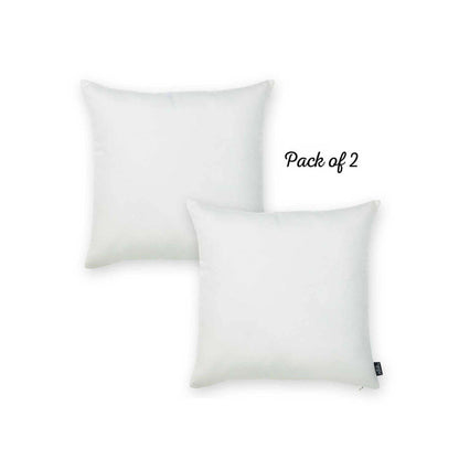 Farmhouse Set of 2 Decorative Throw Pillow Solid Color for Couch, Bedding