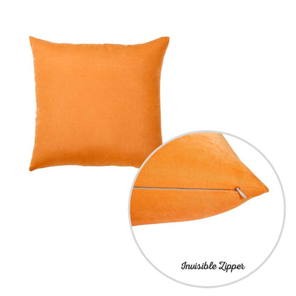 Farmhouse Set of 2 Decorative Throw Pillow Solid Color for Couch, Bedding