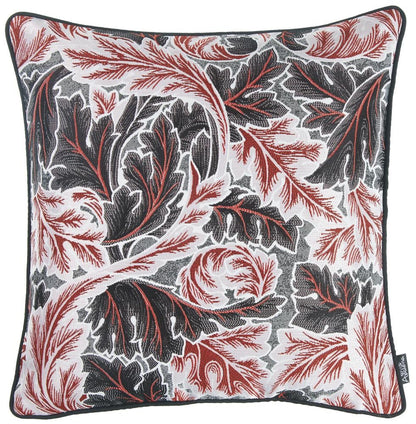 Jacquard Nature Collection  Square 17" Throw Pillow Covers