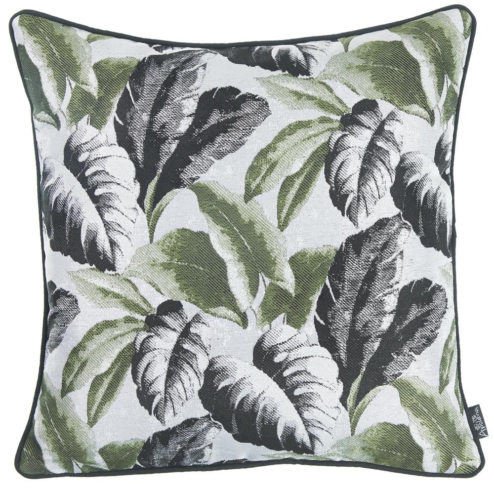 Jacquard Nature Collection  Square 17" Throw Pillow Covers