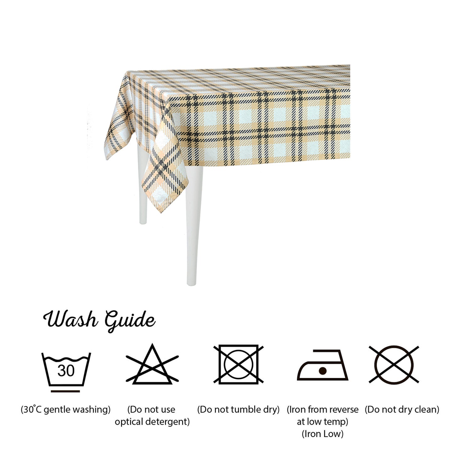 Merry Christmas Printed Decorative Tablecloth