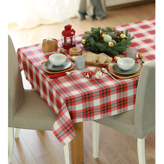 Merry Christmas Printed Decorative Tablecloth