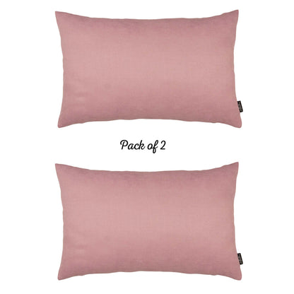 Honey Set of 2 Decorative Throw Pillow Cover Solid Color Pillowcase for Couch, Bedding