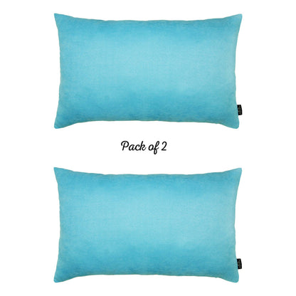 Honey Set of 2 Decorative Throw Pillow Cover Solid Color Pillowcase for Couch, Bedding