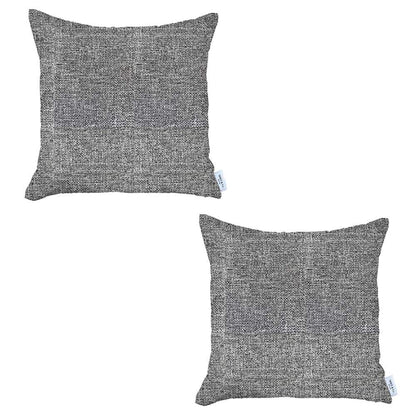 Bohemian Set of 2 Handmade Decorative Throw Pillow Solid Jacquard for Couch, Bedding