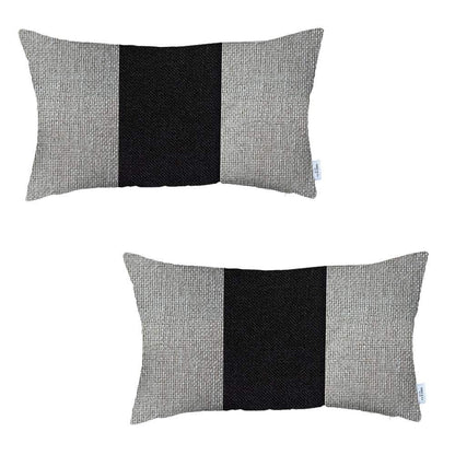 Bohemian Set of 2 Handmade Decorative Throw Pillow Solid Jacquard for Couch, Bedding