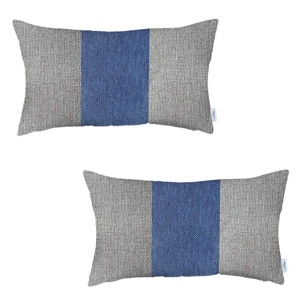 Bohemian Set of 2 Handmade Decorative Throw Pillow Solid Jacquard for Couch, Bedding