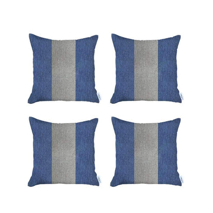 Bohemian Set of 4 Handmade Decorative Throw Pillow Solid Jacquard for Couch, Bedding