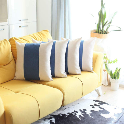 Bohemian Set of 4 Handmade Decorative Throw Pillow Solid Jacquard for Couch, Bedding