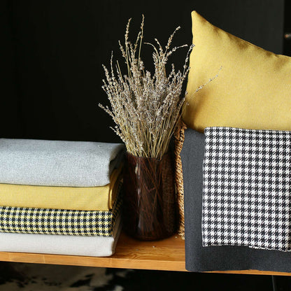 Bohemian Set of 4 Handmade Decorative Throw Pillow Solid Jacquard for Couch, Bedding