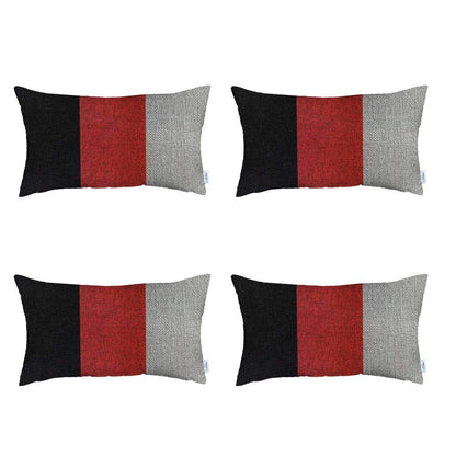 Bohemian Set of 4 Handmade Decorative Throw Pillow Solid Jacquard for Couch, Bedding