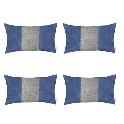 Bohemian Set of 4 Handmade Decorative Throw Pillow Solid Jacquard for Couch, Bedding
