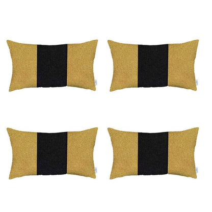 Bohemian Set of 4 Handmade Decorative Throw Pillow Solid Jacquard for Couch, Bedding
