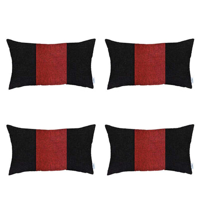 Bohemian Set of 4 Handmade Decorative Throw Pillow Solid Jacquard for Couch, Bedding
