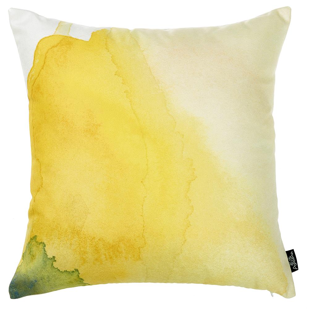 Watercolor Sunrise Dream Square 18" Throw Pillow Cover & Insert